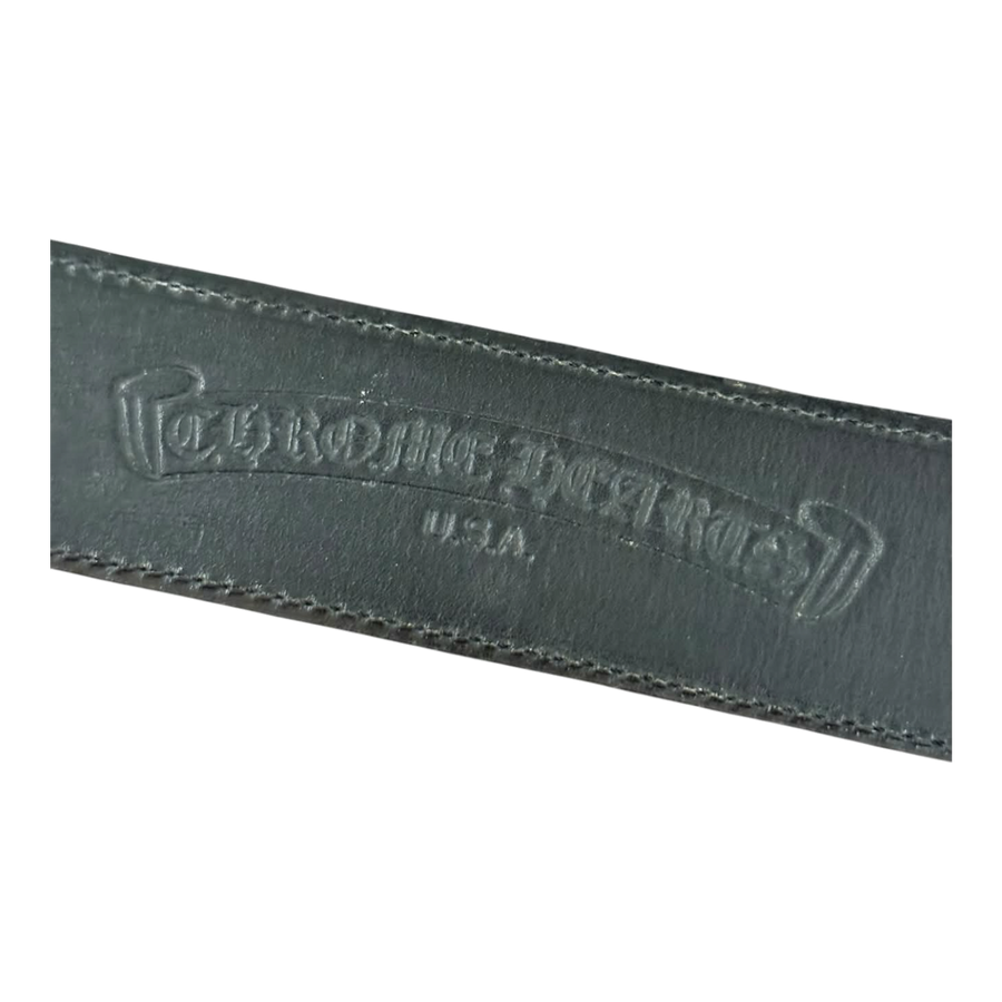 Chrome Hearts Camo Leather Belt Strap - Size 36