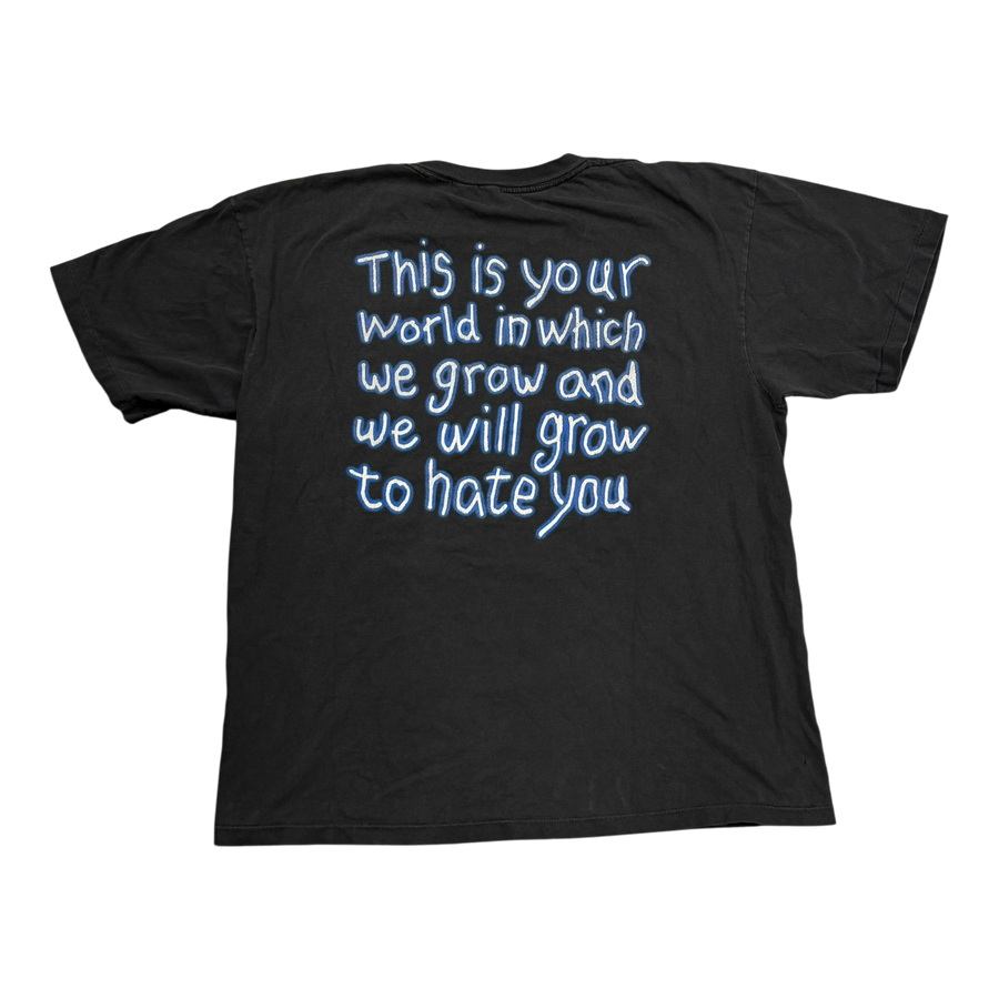 Vintage 1994 Marilyn Manson This Is Your World T-Shirt Faded Black