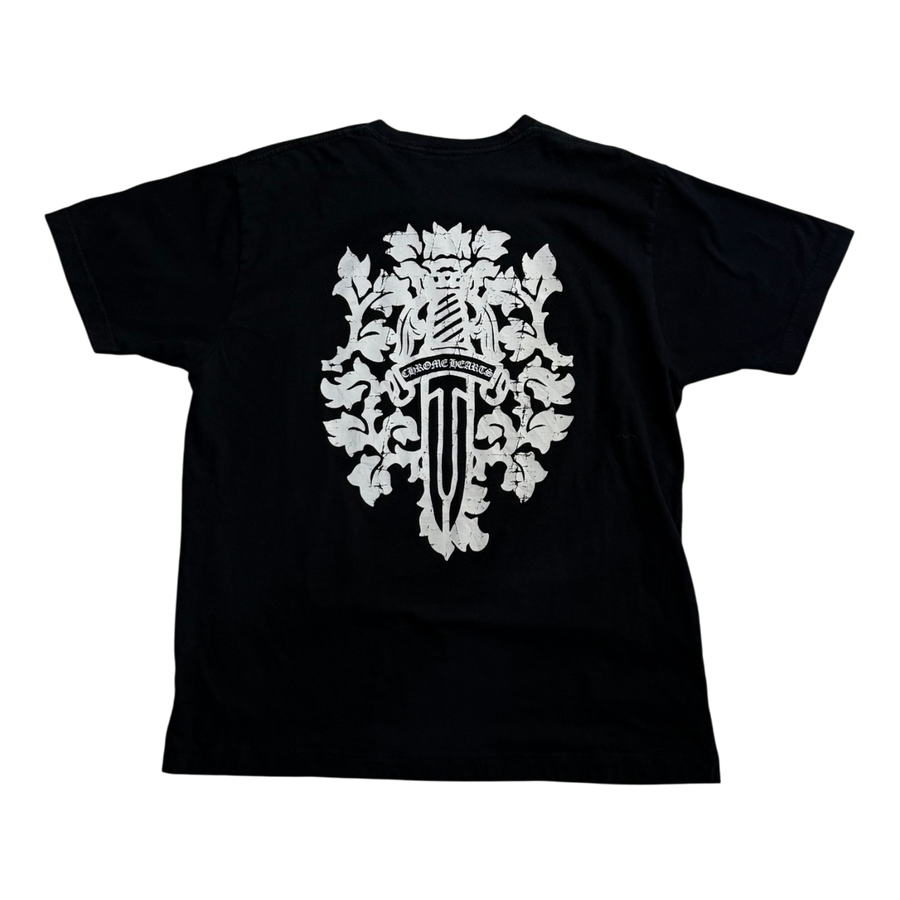 Chrome Hearts Vintage Vine Dagger Tee Black