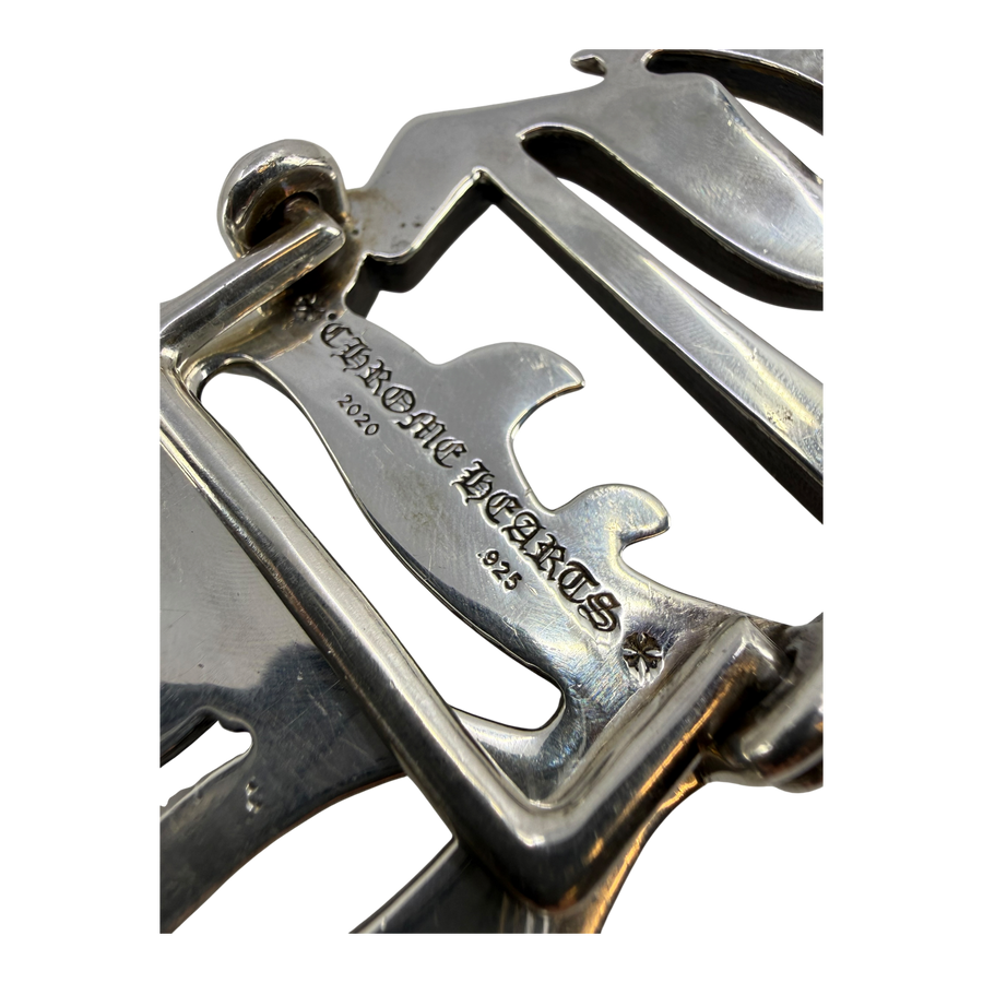 Chrome Hearts Silver CH Belt Buckle
