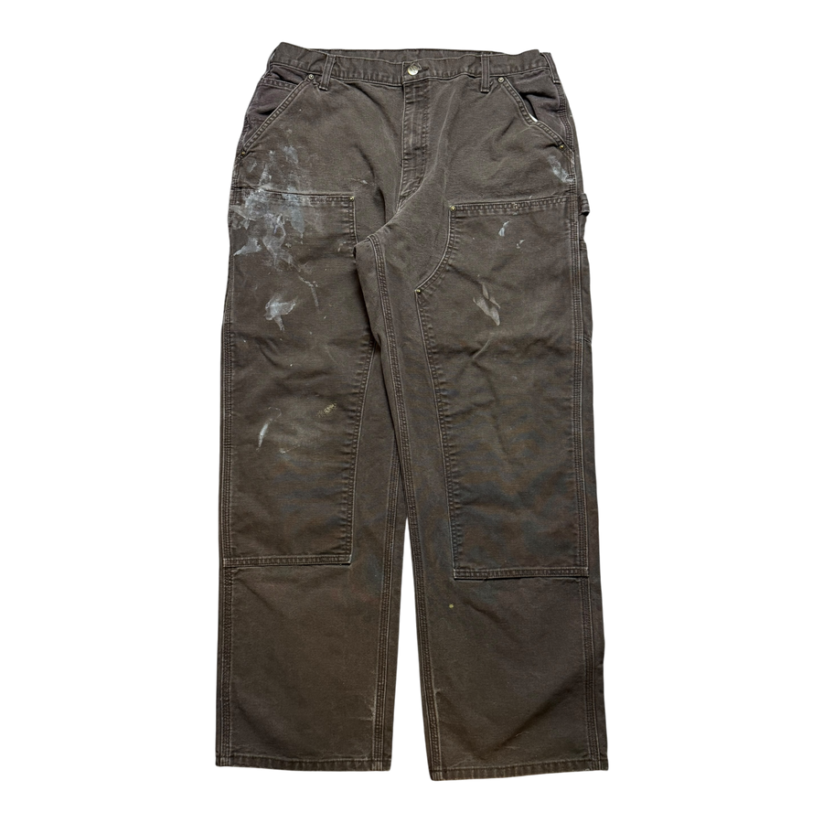 Vintage Carhartt Double Knee Carpenter Pants Brown