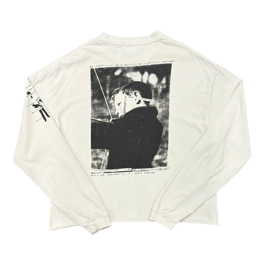 Enfants Riches Déprimés My Underground/Tricycle Long-Sleeve T-Shirt Faded White