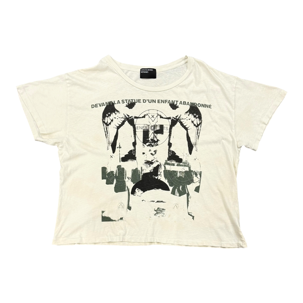 Enfants Riches Déprimés Nun Kicks Baby Dirty White Short Sleeve Tee