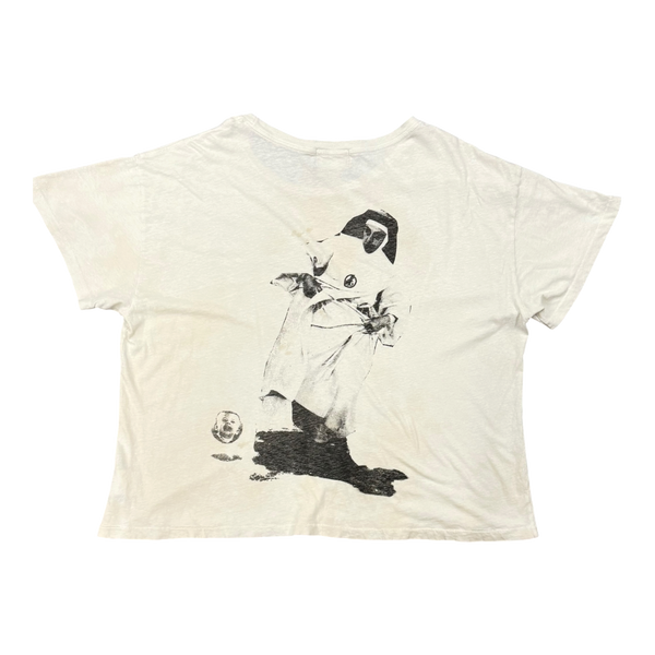 Enfants Riches Déprimés Nun Kicks Baby Dirty White Short Sleeve Tee