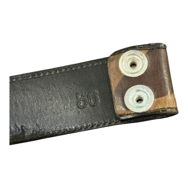 Chrome Hearts Camo Leather Belt Strap - Size 36