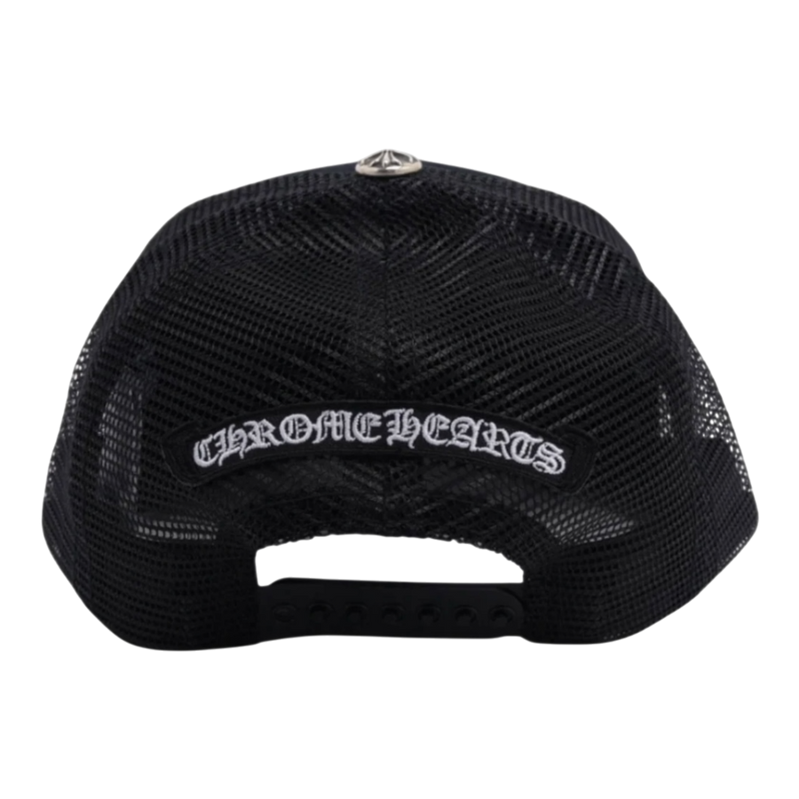 Chrome Hearts Cemetery Trucker Hat Black/Pink