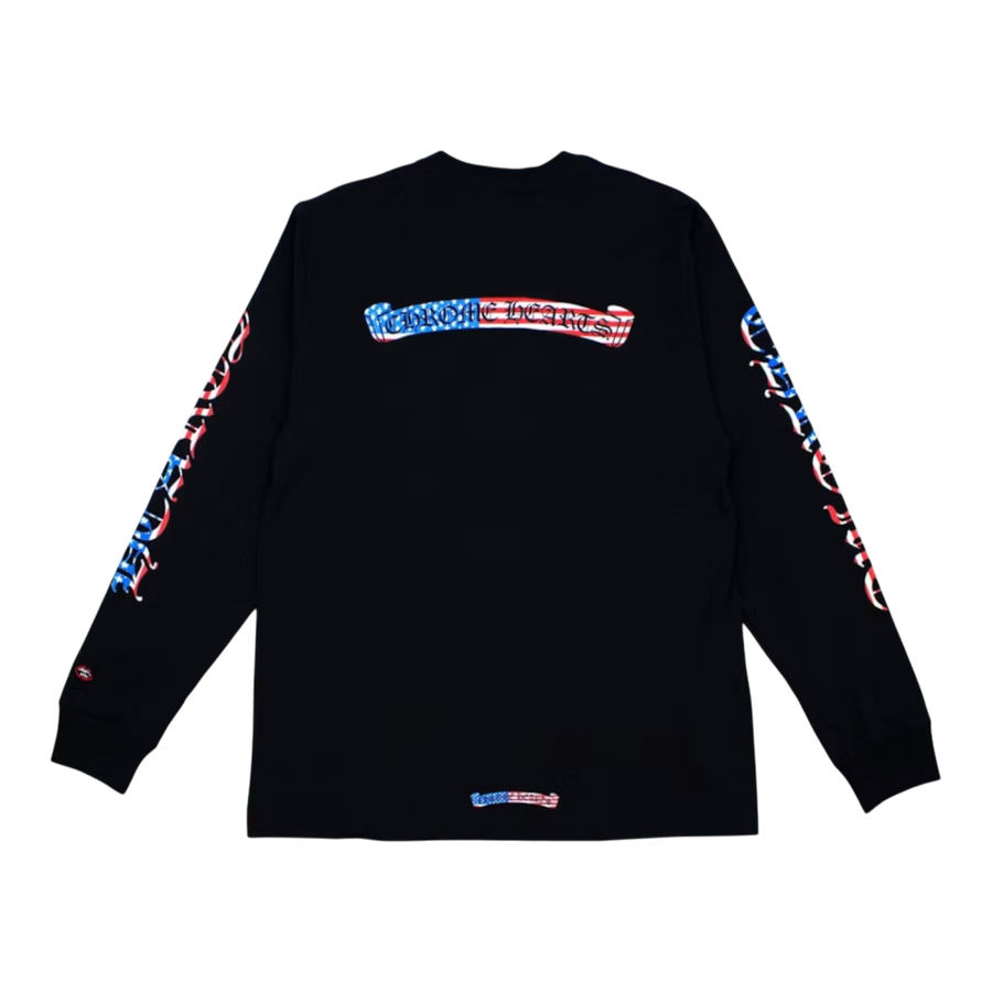 Chrome Hearts Matty Boy America L/S T-shirt Black