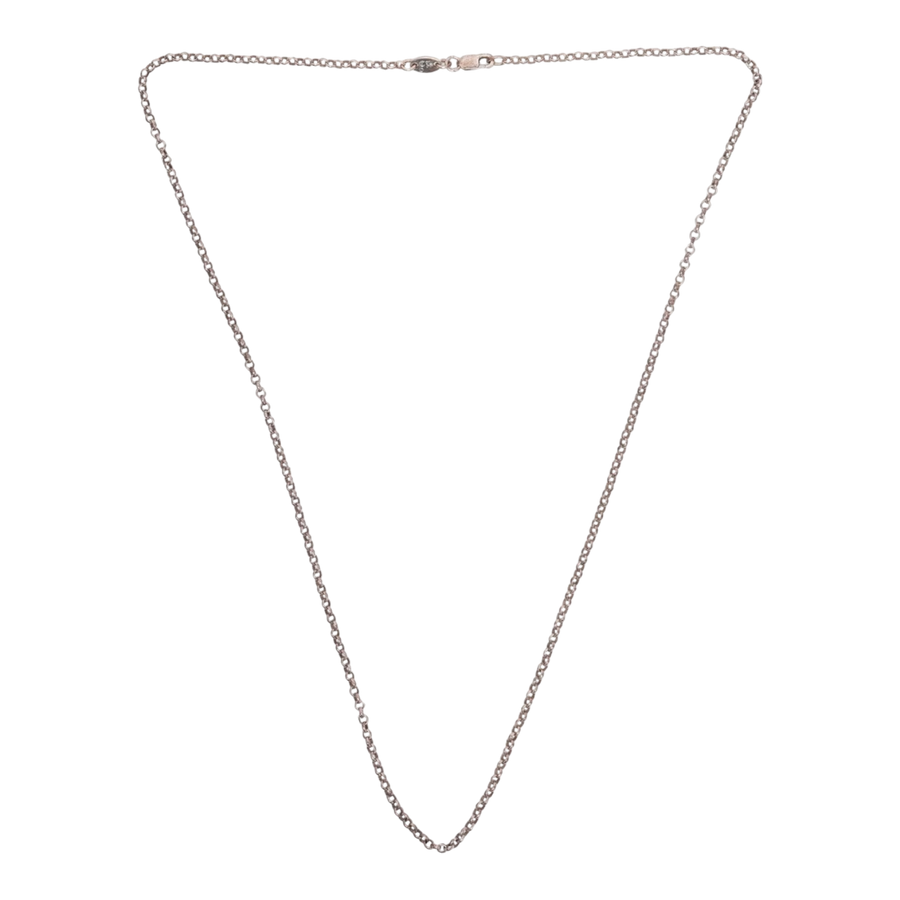Chrome Hearts Silver Roll Chain - 20 Inches