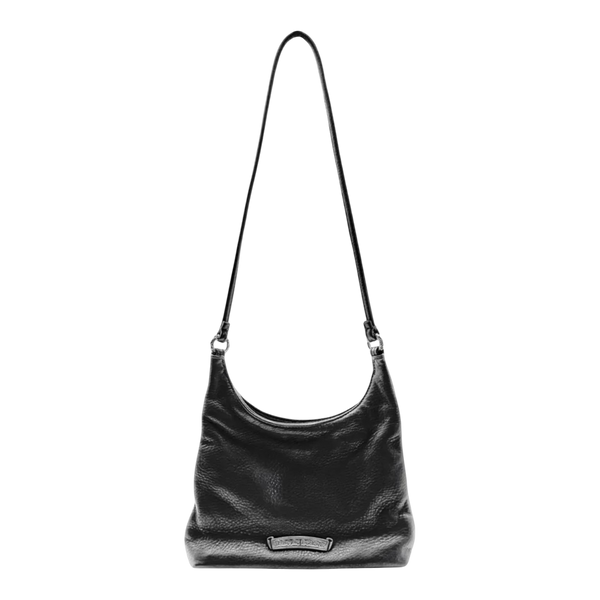 Chrome Hearts VIV Dagger Leather Shoulder Bag Black