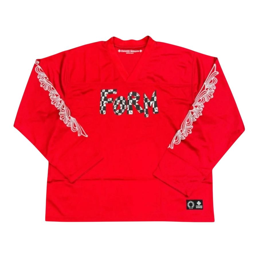 Chrome Hearts x Matty Boy FORM Long-Sleeve Jersey Red
