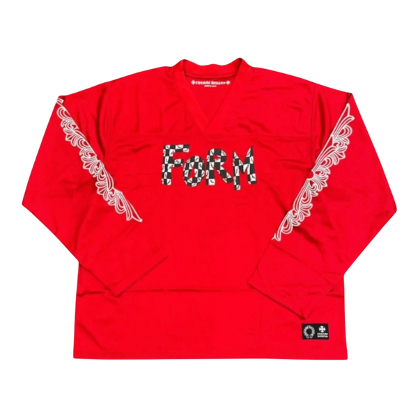 Chrome Hearts x Matty Boy FORM Long-Sleeve Jersey Red