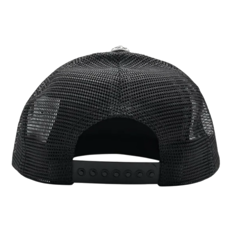 Chrome Hearts CH Paris Trucker Hat Black