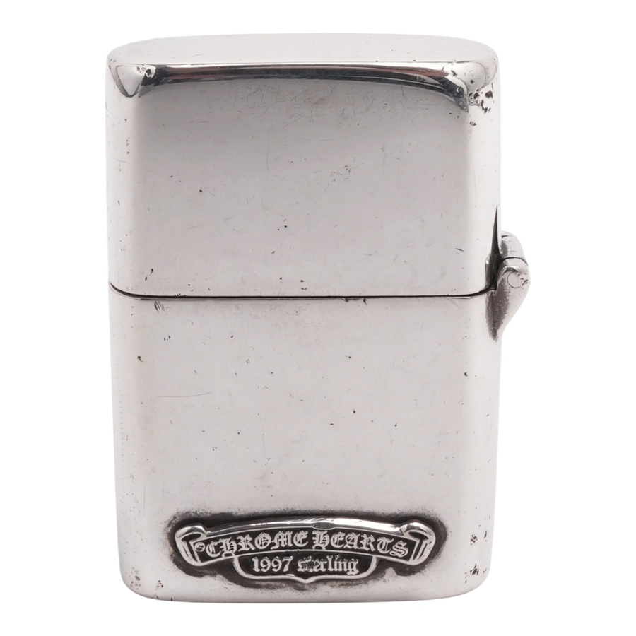 Chrome Hearts Silver 1997 Cross Zippo Lighter