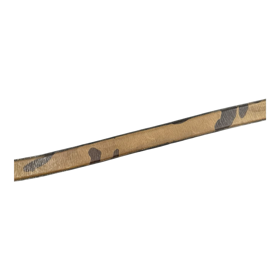 Chrome Hearts Camo Leather Belt Strap - Size 36