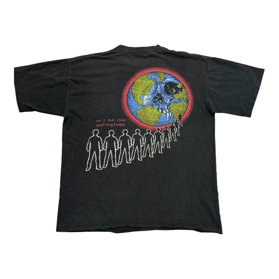 Vintage 1994 Metallica So Dub Thee Unforgiven T-Shirt Faded Black