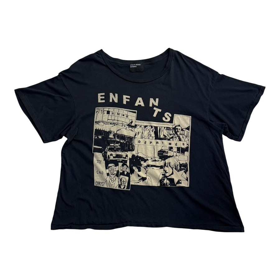 Enfants Riches Deprimes Sweet Jesus Ice Cold Christ T-Shirt Black