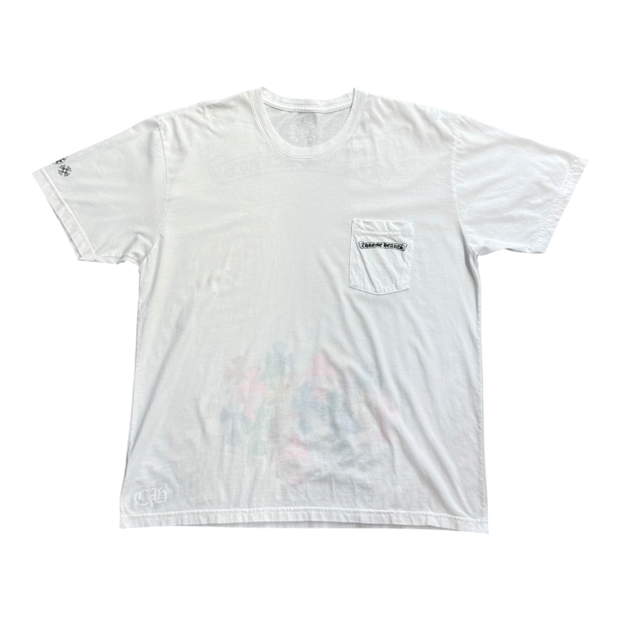 Chrome Hearts Multi Color Cross T-shirt White