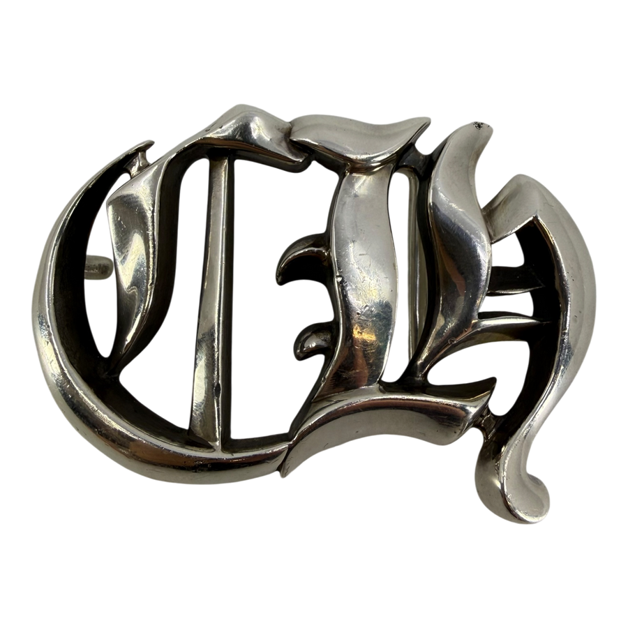 Chrome Hearts Silver CH Belt Buckle
