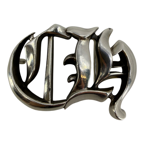 Chrome Hearts Silver CH Belt Buckle