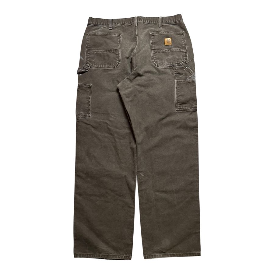 Vintage Carhartt Double Knee Carpenter Pants Brown