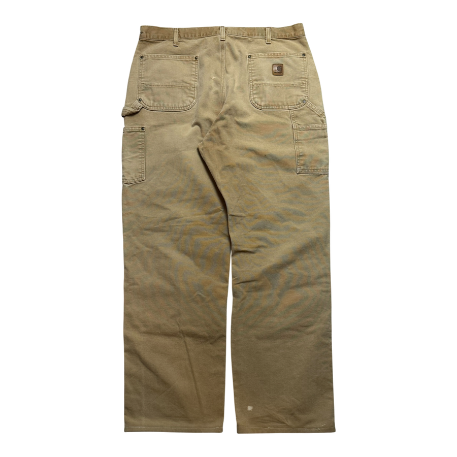 Vintage Carhartt Double Knee Carpenter Pants Tan