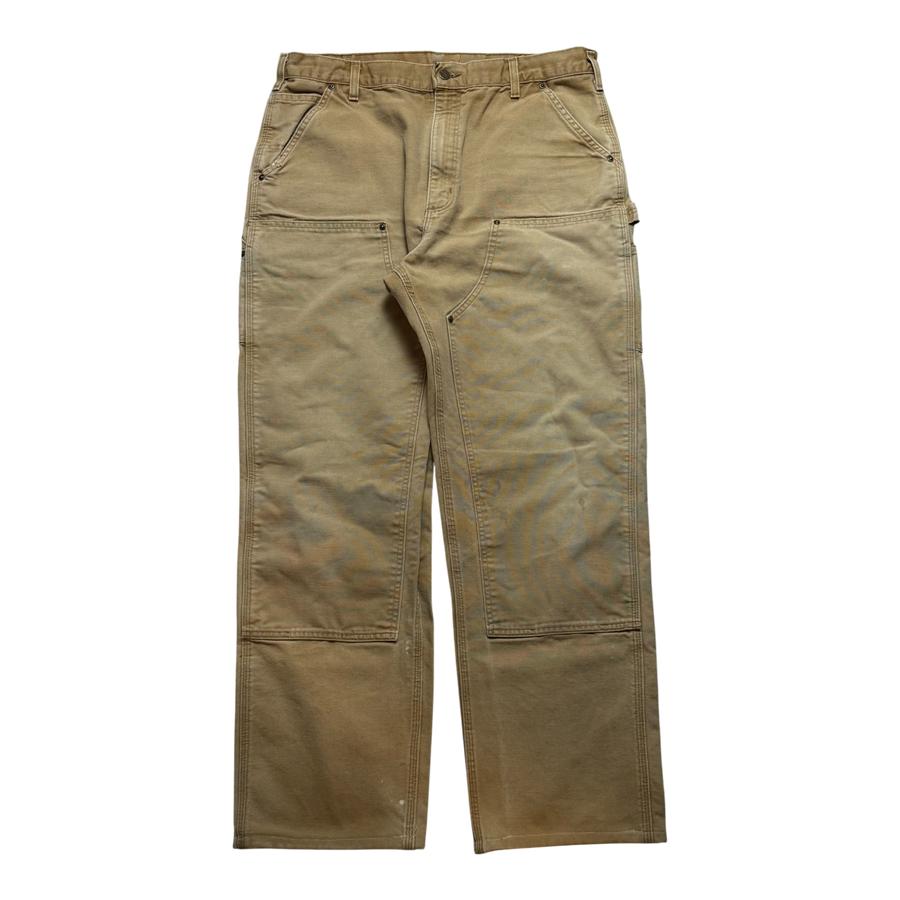Vintage Carhartt Double Knee Carpenter Pants Tan