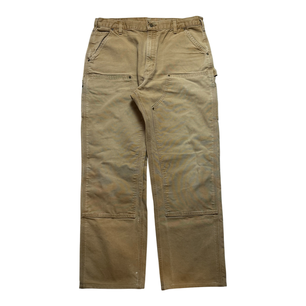 Vintage Carhartt Double Knee Carpenter Pants Tan