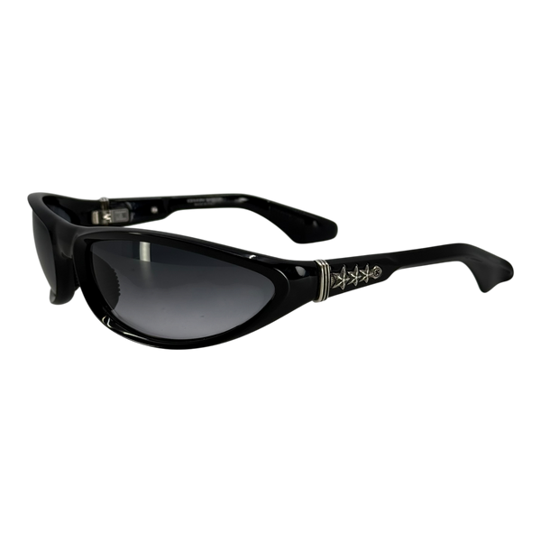 Chrome Hearts Spreader Black/Silver Sunglasses