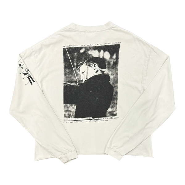Enfants Riches Déprimés My Underground/Tricycle Long-Sleeve T-Shirt Faded White