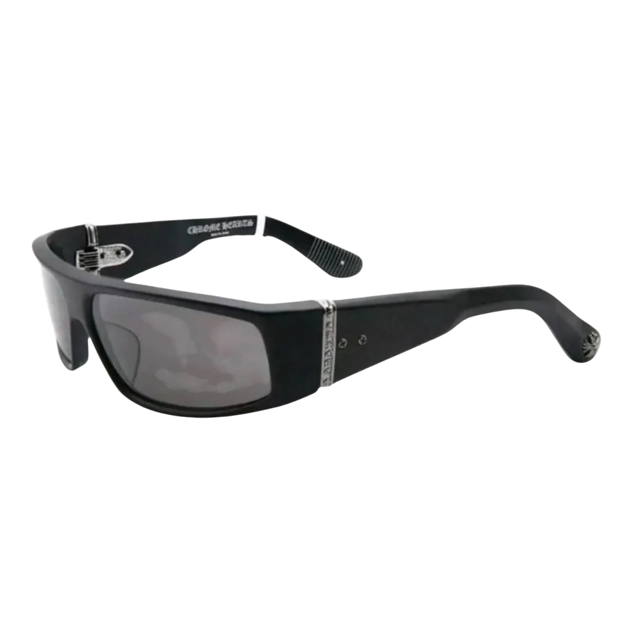 Chrome Hearts Porny Matte Black/Silver Sunglasses