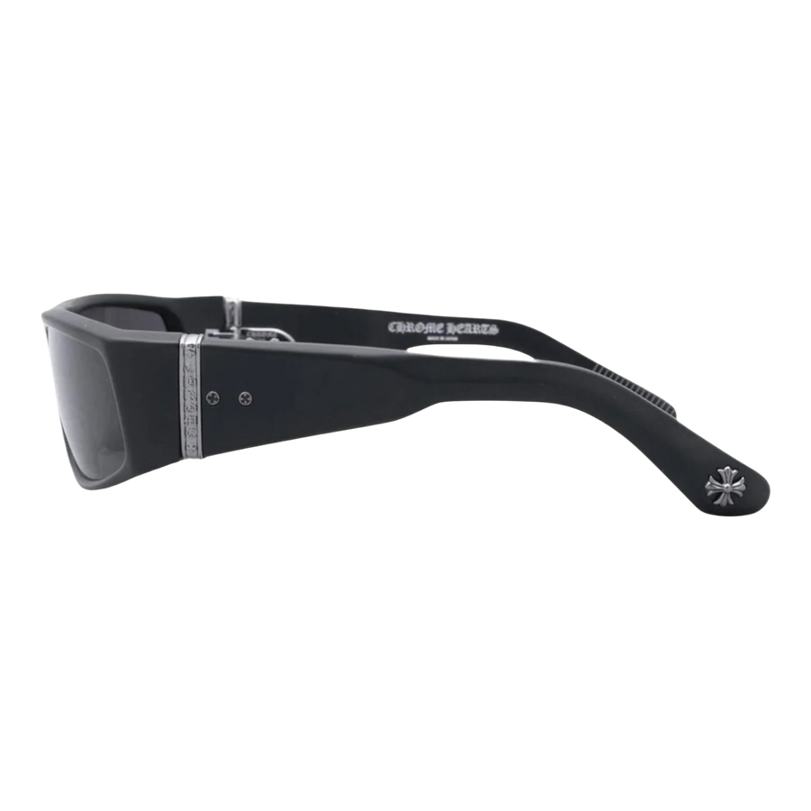 Chrome Hearts Porny Matte Black/Silver Sunglasses