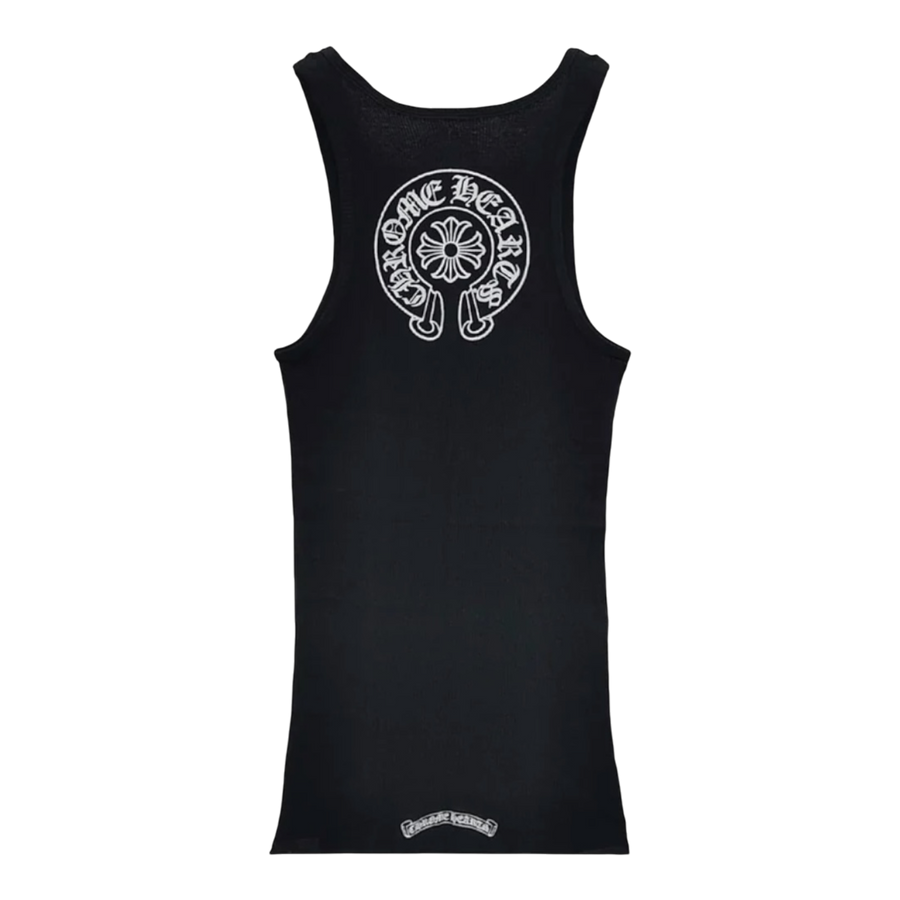 Chrome Hearts Horseshoe Tank Top Black