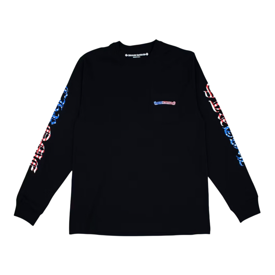 Chrome Hearts Matty Boy America L/S T-shirt Black