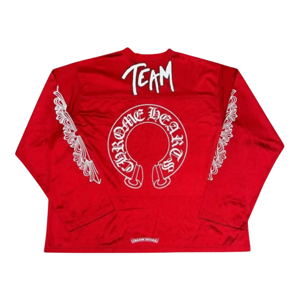 Chrome Hearts x Matty Boy FORM Long-Sleeve Jersey Red