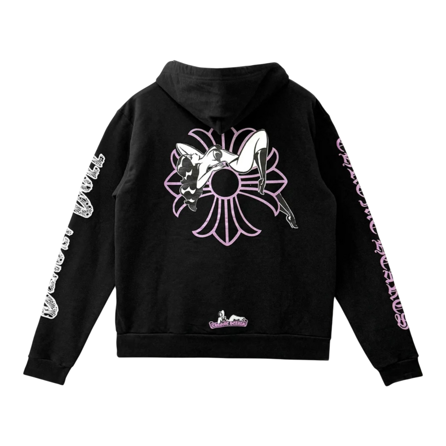 Chrome Hearts Deadly Doll Hoodie Black